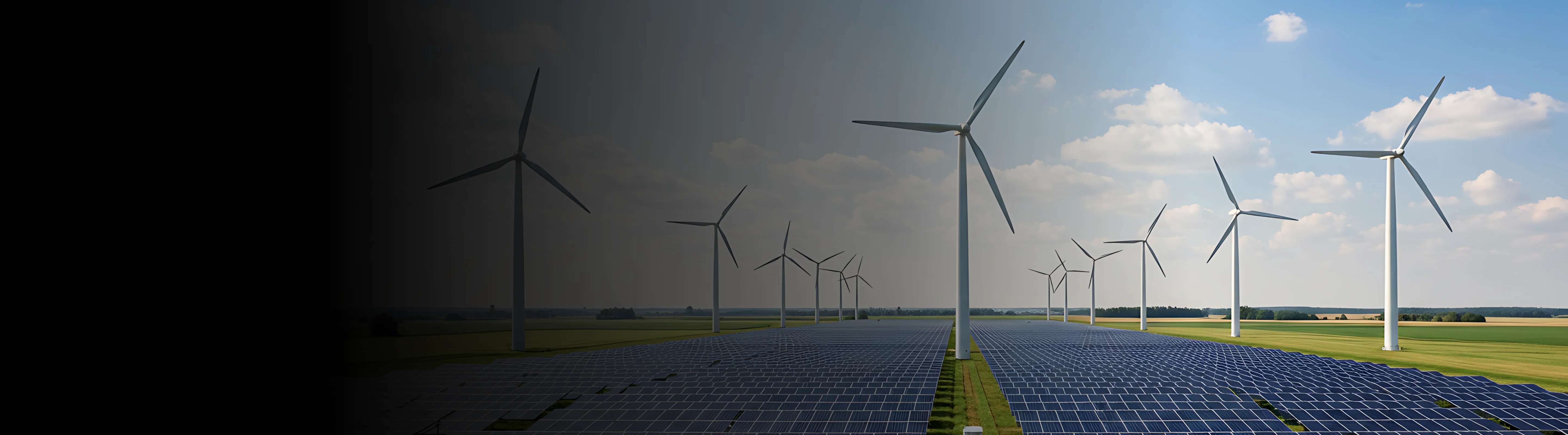 Solar panels on commercial building rooftop for Energy as a Service