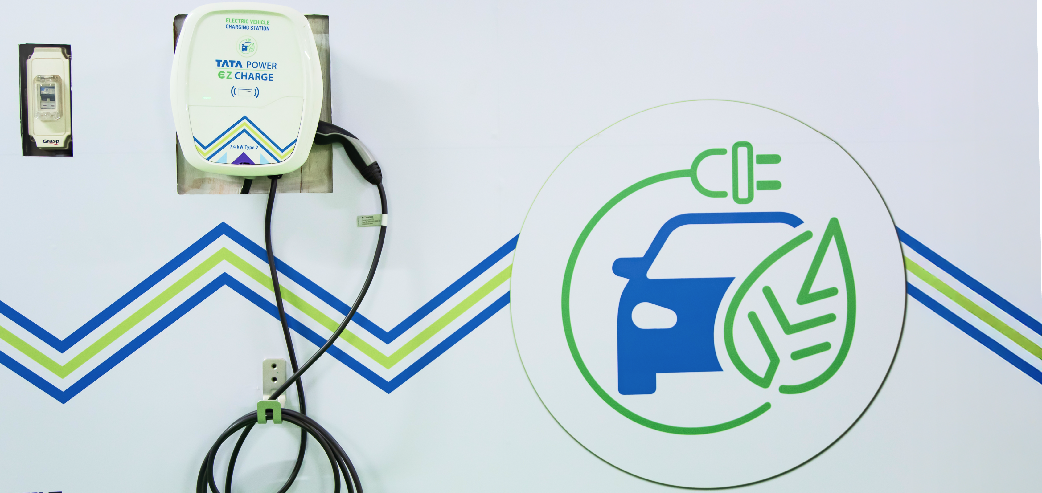 EV charging station by Tata Power EZ Charge