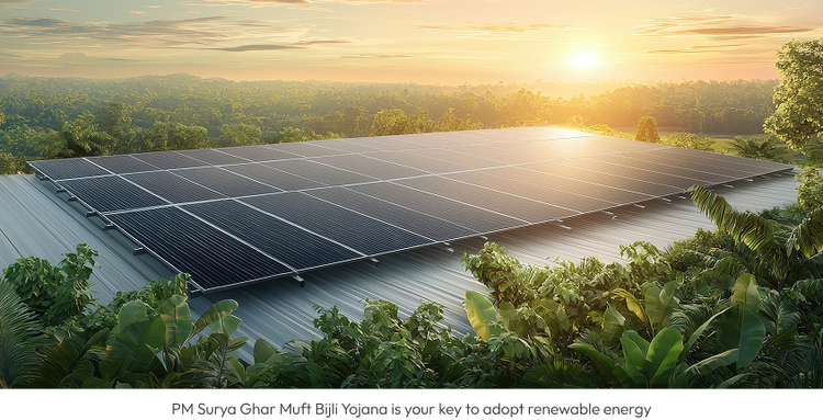 PM Surya Ghar Muft Bijli Yojana eligibility with rooftop solar panels