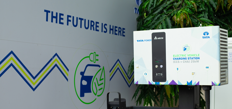 Tata Power Delta Electric Vehicle Charging Station (CCS + CHA) 25kW
