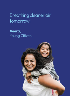 Breathing cleaner air tomorrow — Veera, Tanya, Young Citizen