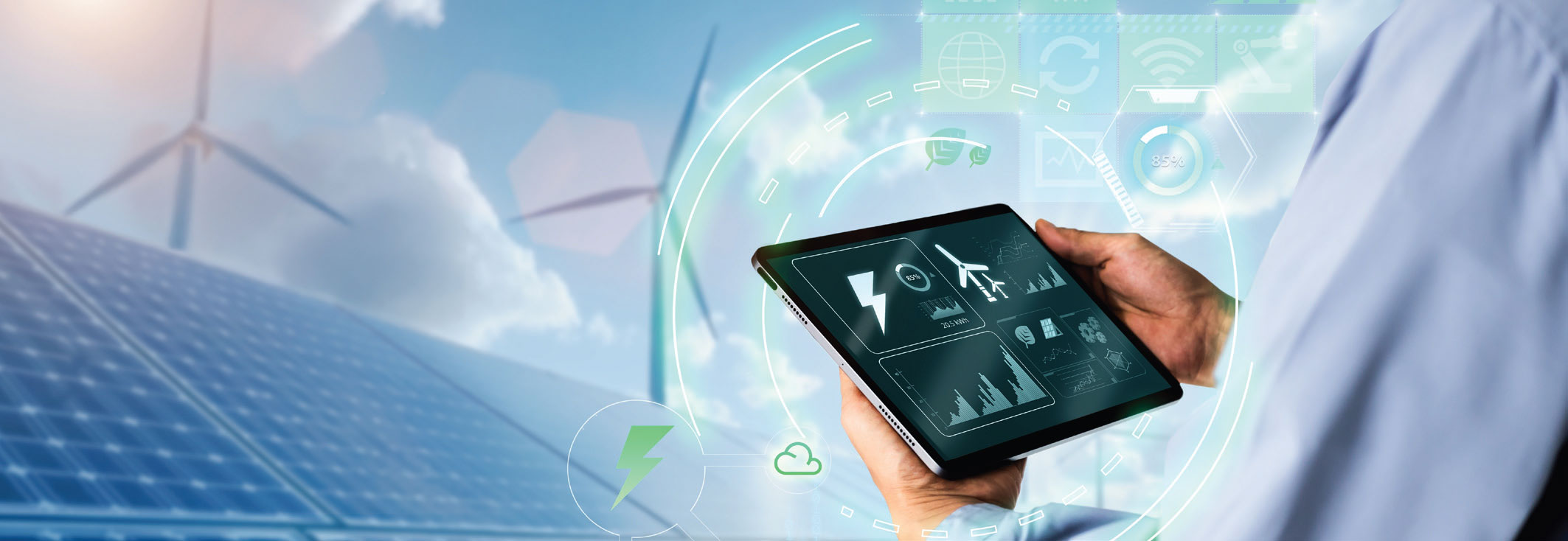 Wind turbines and digital energy management