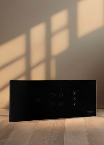 Tata Power EZ Home Wi-Fi Smart Elixir Glass Touch Panel Switch